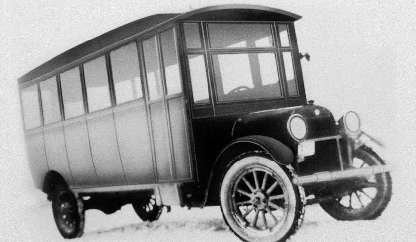 1924-1ST Prevost Bus