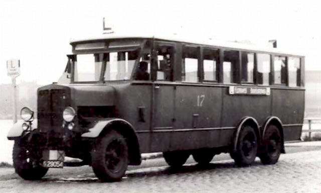 1934 Postma Rottevalle B-17573 Citroën Lijn L Bus 17 Buisloterweg A'dam NL