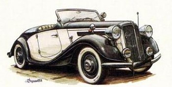 1936 Praga lady roadster