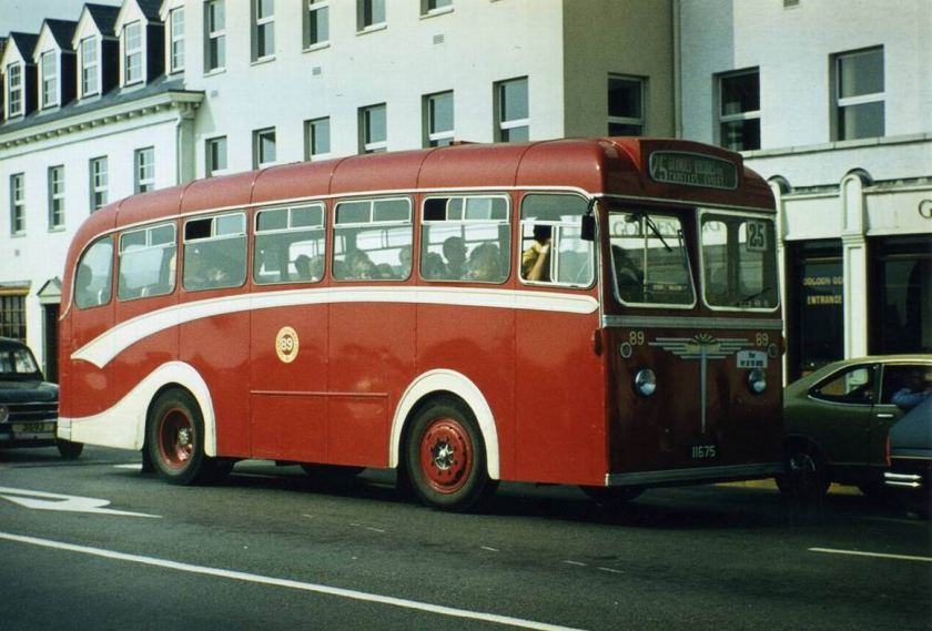 1948 Albion Nimbus 89 (11675) was one of many such vehicles with Reading bodywork