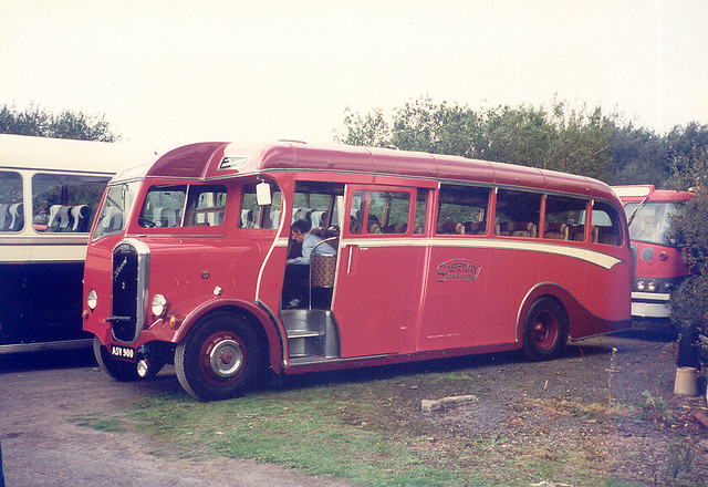 1949 Dennis Lancet III with Reading coachwork of Safeway Services of South Petherton photo 1
