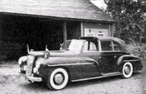 1951 Pennock Austin LWB Sheerline Princess 6-window Convertible Limousine Juliana