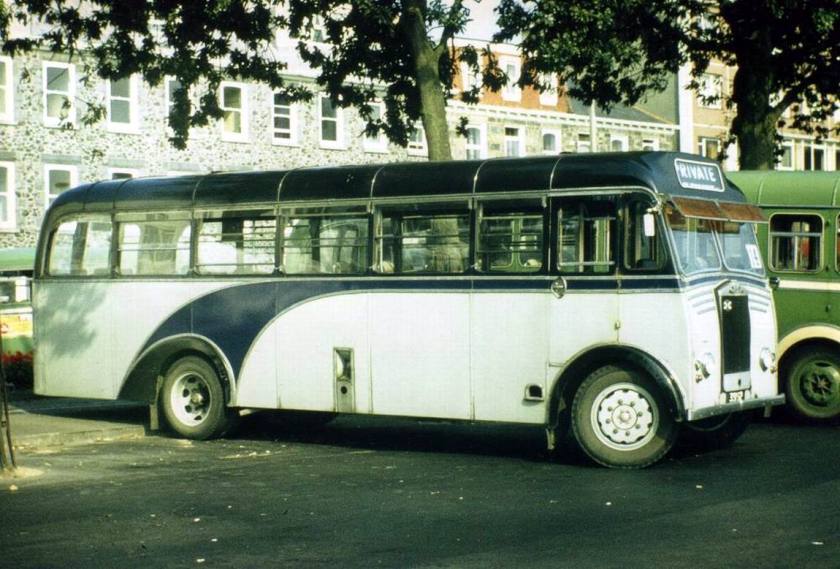 1952 Albion Victor FT39N-Reading B36F withdrawn by GR in 1980