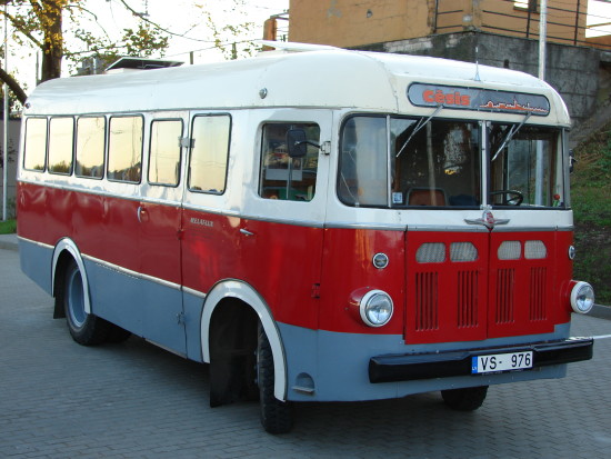 1956 RAF-251. The Riga Autobus Factory