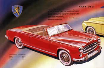 1957 peugeot 403 cabrio