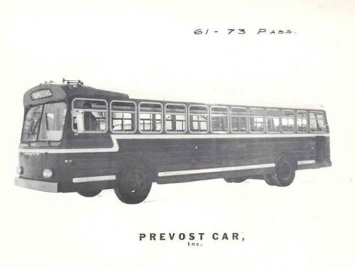 1961 Prevost GMC Bus Factory