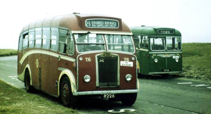 1963 Albion's 76, reg 8226, and 94, reg 12726 with Reading B35F body