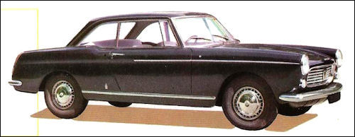 1963 Peugeot 404 Coupe
