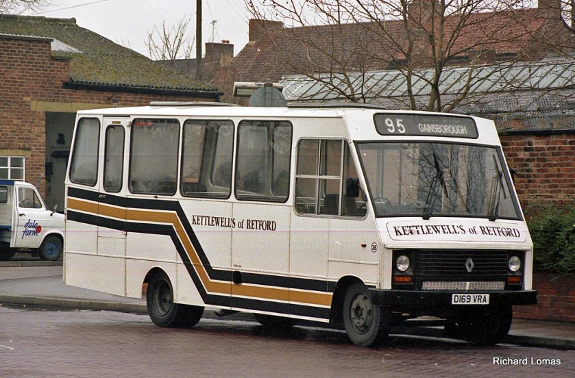 1988 Peugeot Bus Nottinghamshire Transport UK