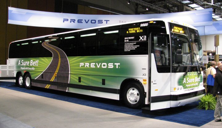 2012 Prevost X3-45 at UMA Expo