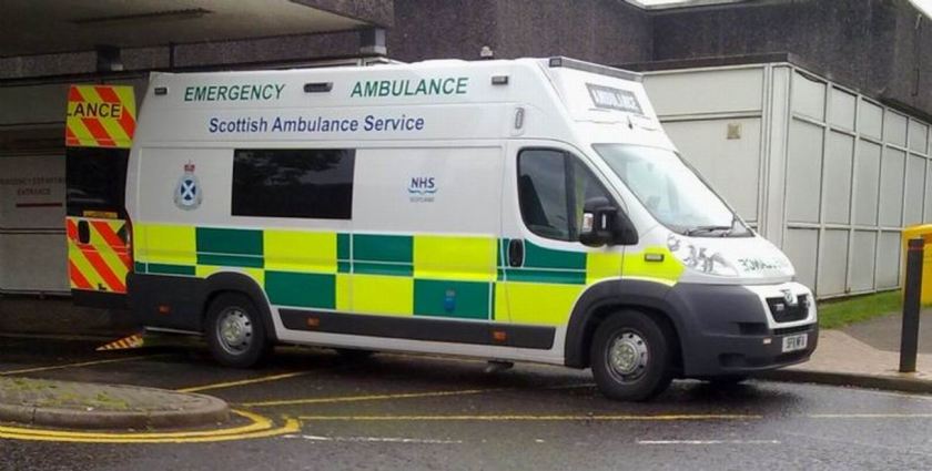 Ambulance Peugeot Schotland
