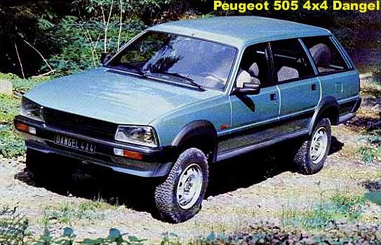 Peugeot 505 dangel