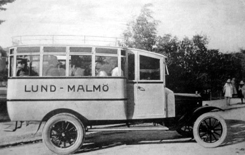 1920 Säffle i mitten av 1920 orgfordttbuss1