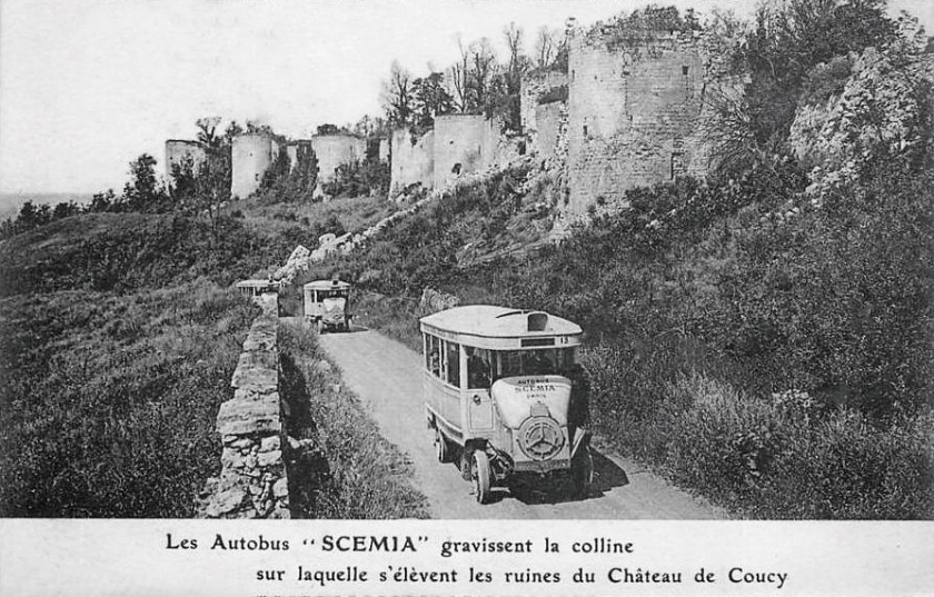 1923 Scemia Chateau de Coucy