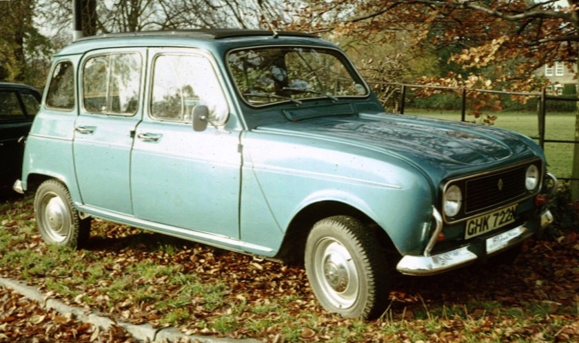 1974 Renault 4 one of the later ones 1974