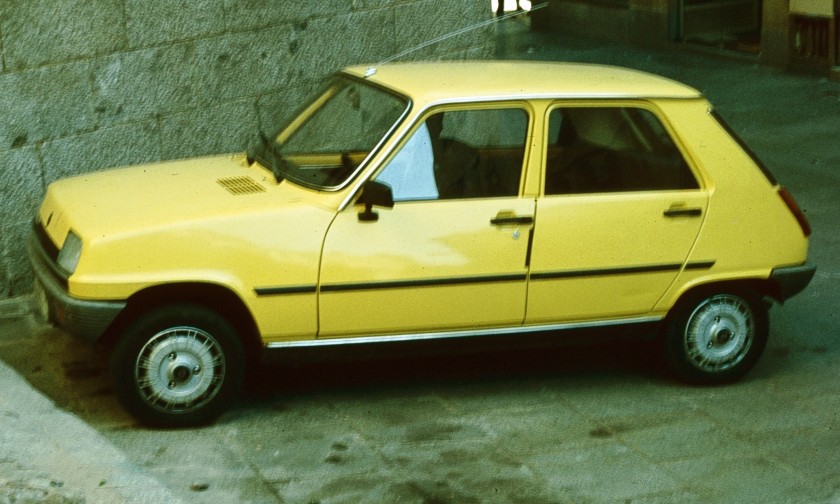 1974 Renault 5 First generation with 5 doors