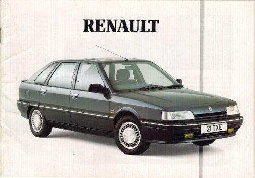 1998-90 Renault 5 19 25 Espace 25 Alpine GTA Brochure