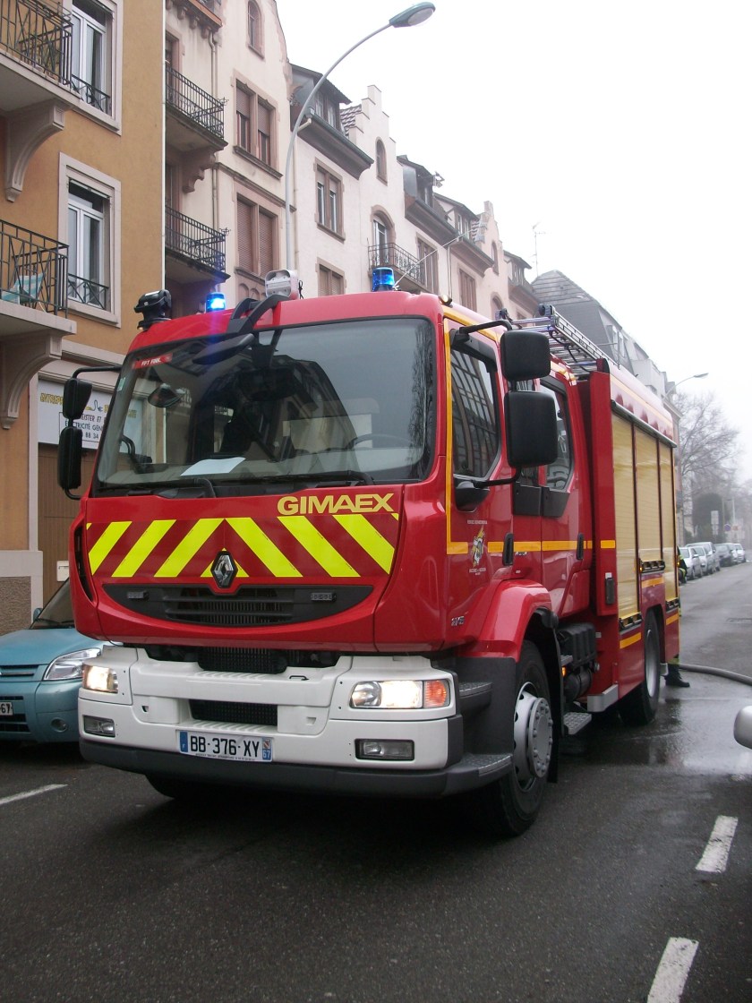 Renault Midlum Pompiers Strasbourg