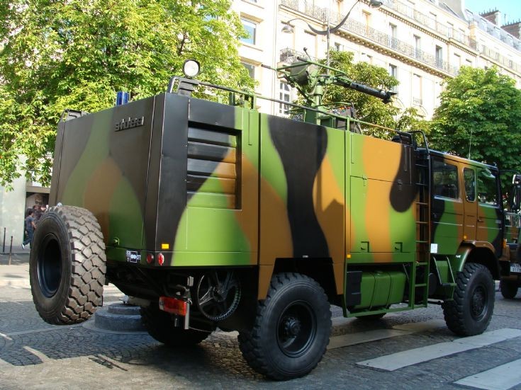Renault Sides Foam Tender French Army