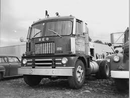 REO cabover using the Diamond T cab.