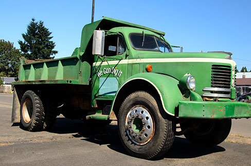 REO Cottage Grove Dump Truck (Lane County, Oregon scenic images) (lanDB2094)