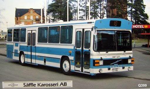 Volvo B 10 R. -- Säffle Karosseri AB.