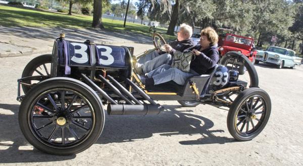 1911 EMF factory team race car