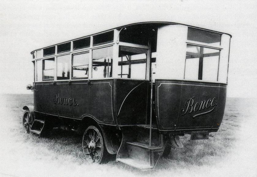 1919 Bence Coach Works Daimler Bus c1919