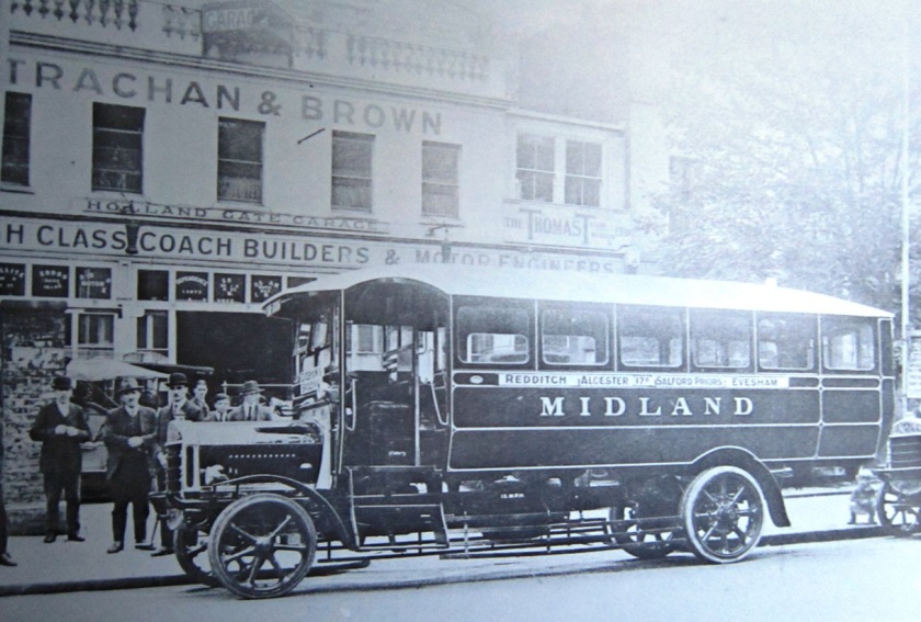 1920-31 Midland Red A177 (OH 1206) Tilling-Stevens TS3 Strachan and Brown B29F