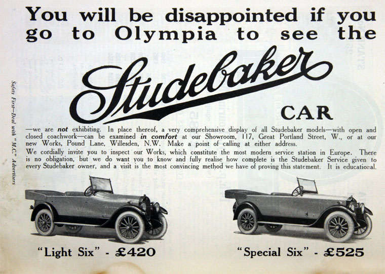 1922 Studebaker e