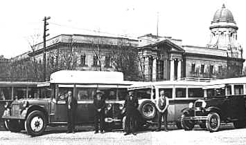 1926 Studebaker Bus (middle) in Manitoba
