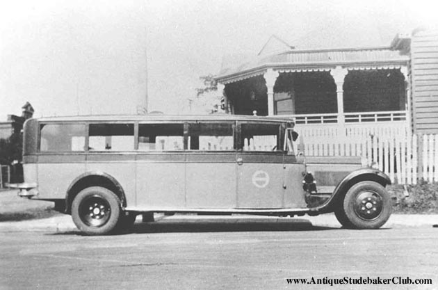1928 Studebaker Bus at the Battle Creek Sanitarium