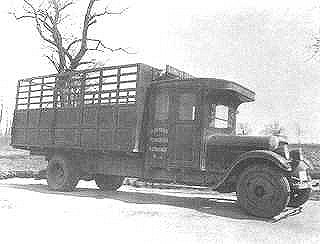 1928 Studebaker Rack Side Flatbed Truck