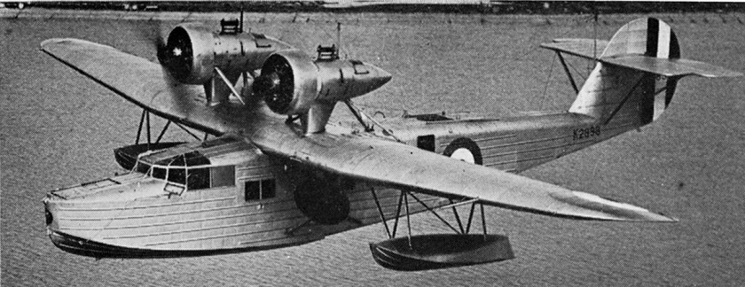 1930 Saro Cloud A19 of the Royal Air Force