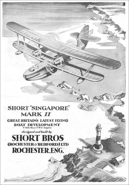 1930 Shorts Brothers-Singapore MKII-Flying Boat