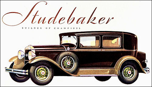 1930 Studebaker Commander Eight Brougham 1