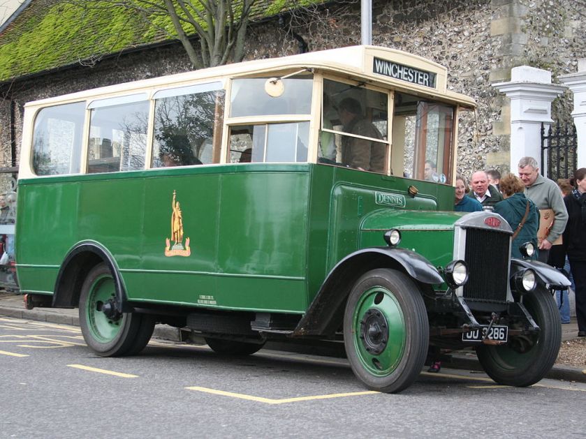 1931-built Dennis 30cwt (1.5 ton) bus fitted with Short Brothers body for King Alfred Motor Services a