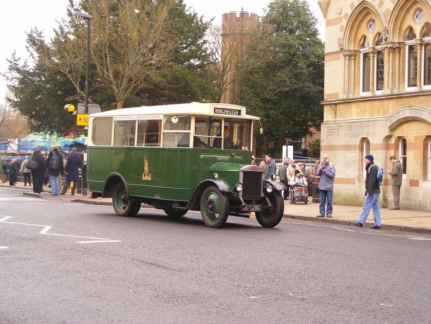 1931-built Dennis 30cwt (1.5 ton) bus fitted with Short Brothers body for King Alfred Motor Services c