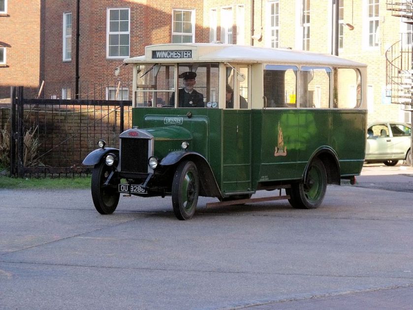1931-built Dennis 30cwt (1.5 ton) bus fitted with Short Brothers body for King Alfred Motor Services e