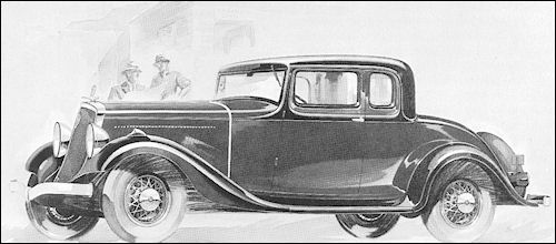 1933 studebaker Commander Four Pass Coupe