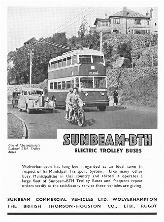 1935 Sunbeam TB advert