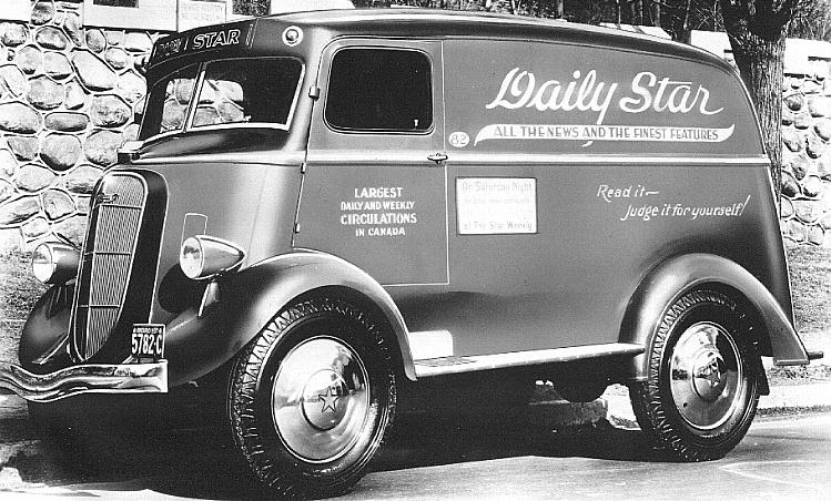 1936 studebaker 2m Toronto Daily Star