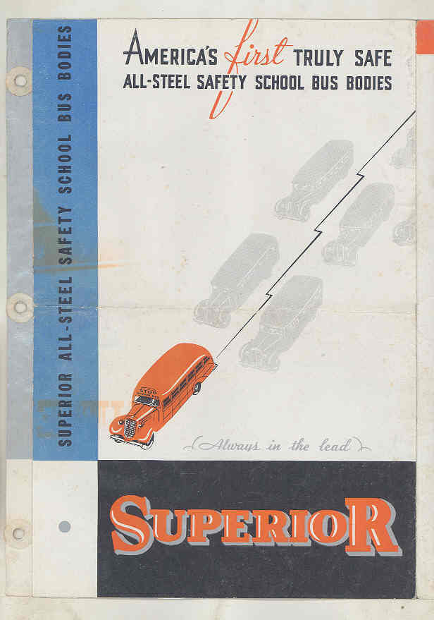 1936 Superior Pioneer School Bus Brochure