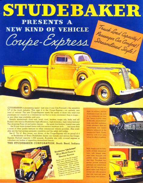 1938 Studebaker Coupé Express