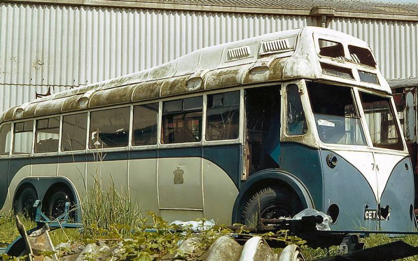 1943, Rotherham 74 (CET613) is Sunbeam MS2C, with what I believe to be an East Lancs bod