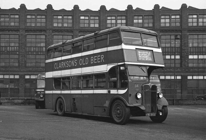 1947 AEC Regent with Strachan L27-28R body a
