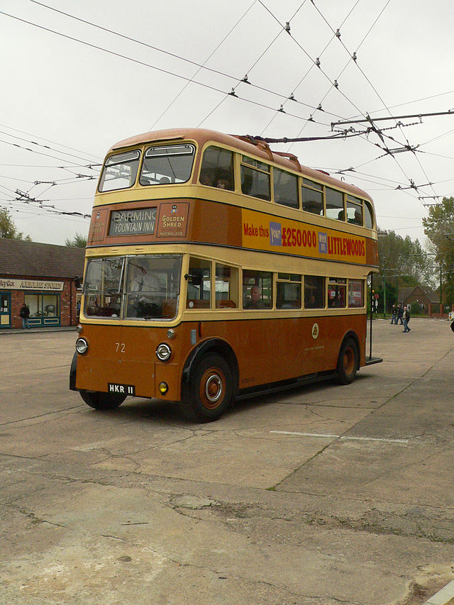1947 Sunbeam Maidstone trolleybus