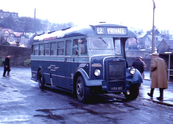 1948 Saunders DP35F bodied Leyland PS1-1 Tiger