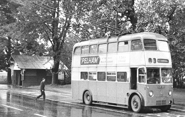 1948 Sunbeam trolleybus with a W4 chassis and a Park Royal body