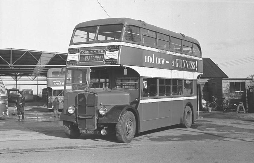1950 A.E.C. 9612A Regent III with a Strachans L27-28R body